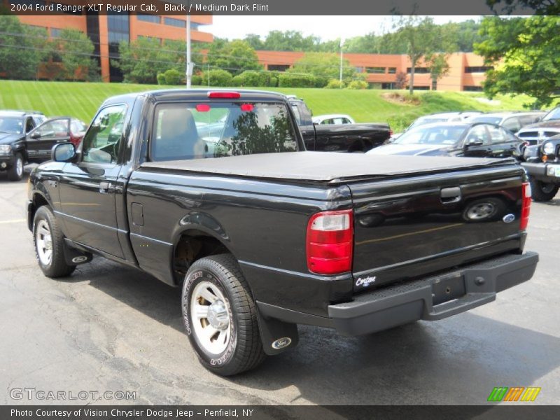 Black / Medium Dark Flint 2004 Ford Ranger XLT Regular Cab