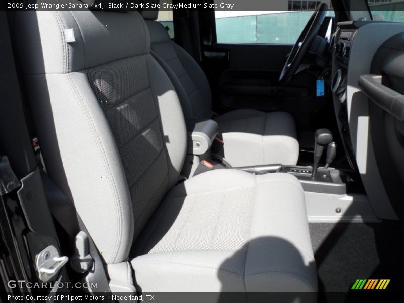 Black / Dark Slate Gray/Medium Slate Gray 2009 Jeep Wrangler Sahara 4x4