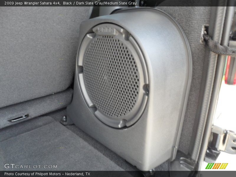 Black / Dark Slate Gray/Medium Slate Gray 2009 Jeep Wrangler Sahara 4x4