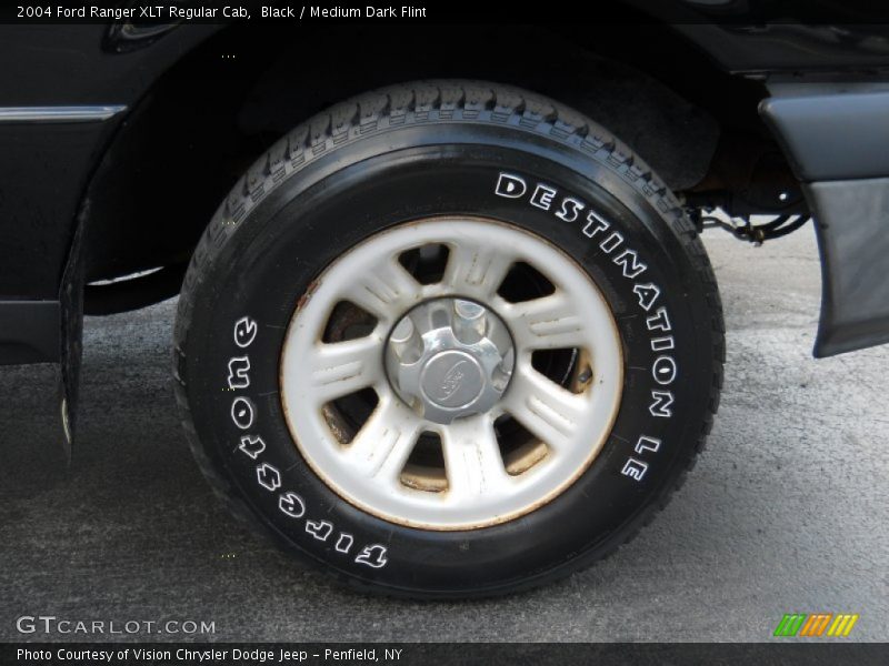 Black / Medium Dark Flint 2004 Ford Ranger XLT Regular Cab