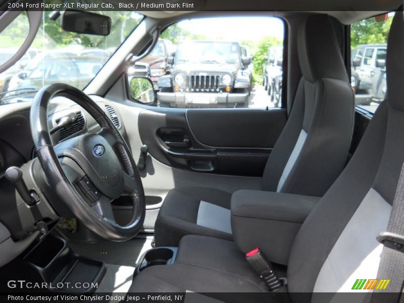 Black / Medium Dark Flint 2004 Ford Ranger XLT Regular Cab
