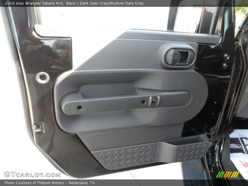 Black / Dark Slate Gray/Medium Slate Gray 2009 Jeep Wrangler Sahara 4x4