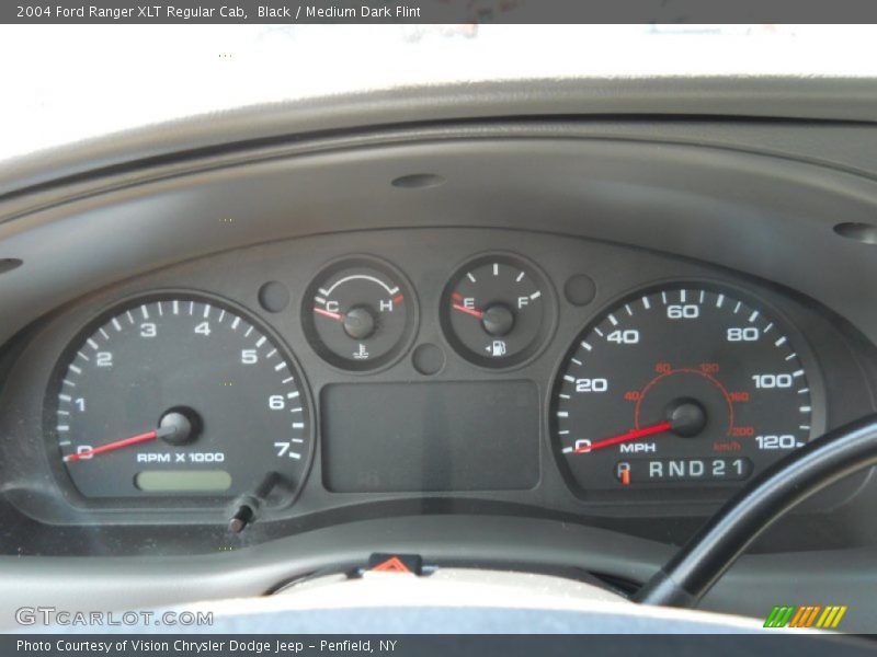 Black / Medium Dark Flint 2004 Ford Ranger XLT Regular Cab