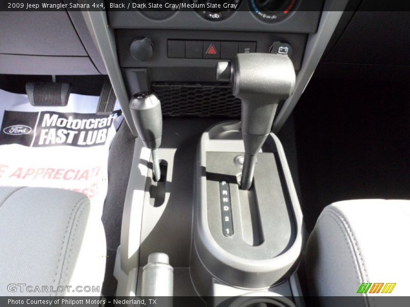 Black / Dark Slate Gray/Medium Slate Gray 2009 Jeep Wrangler Sahara 4x4