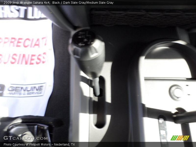 Black / Dark Slate Gray/Medium Slate Gray 2009 Jeep Wrangler Sahara 4x4
