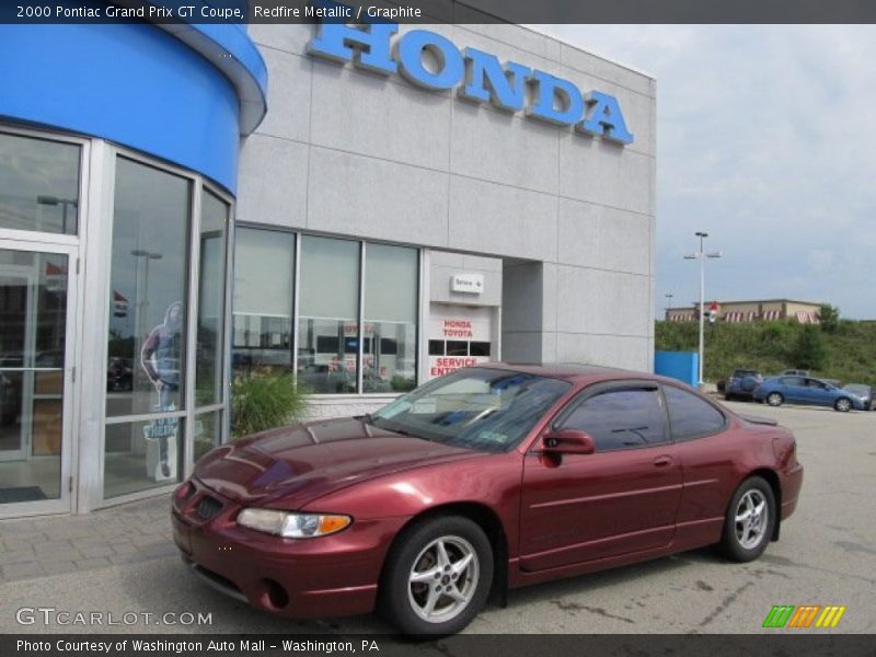 Redfire Metallic / Graphite 2000 Pontiac Grand Prix GT Coupe