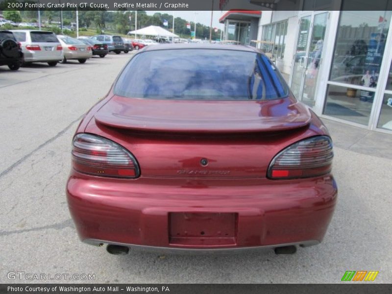 Redfire Metallic / Graphite 2000 Pontiac Grand Prix GT Coupe