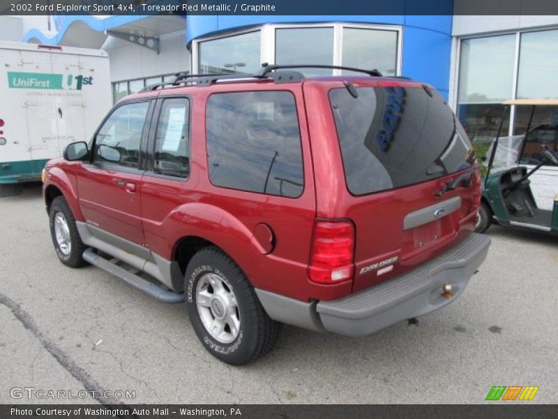 Toreador Red Metallic / Graphite 2002 Ford Explorer Sport 4x4