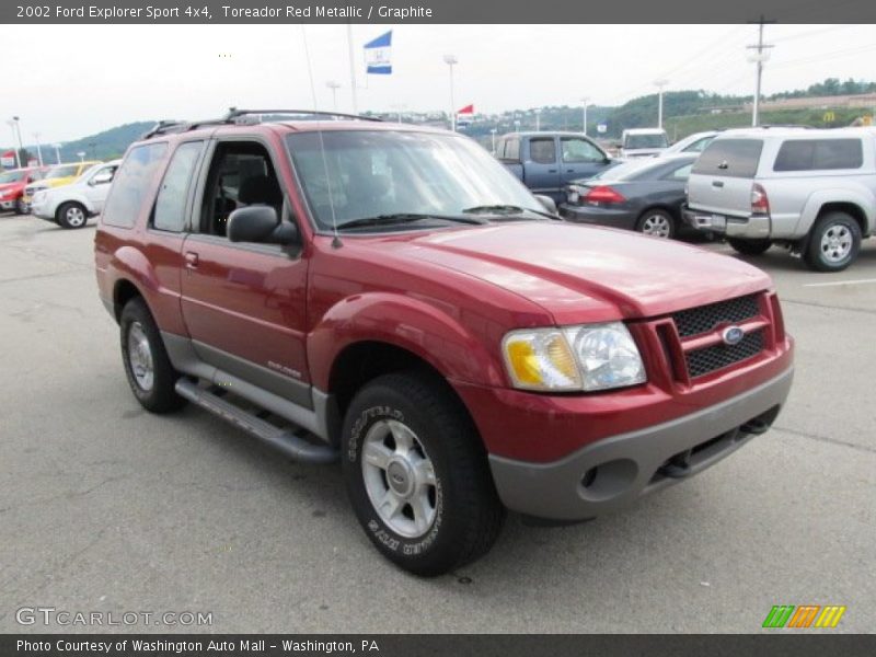 Front 3/4 View of 2002 Explorer Sport 4x4