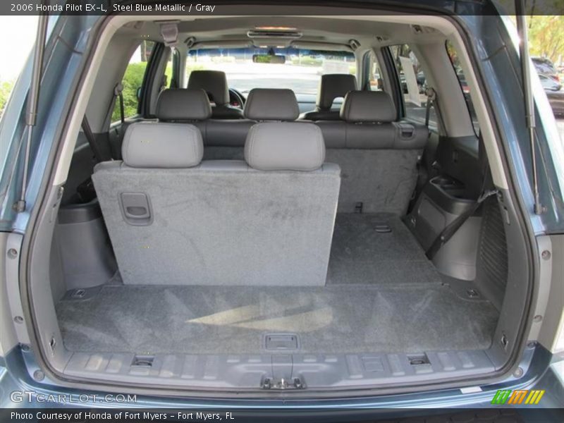 Steel Blue Metallic / Gray 2006 Honda Pilot EX-L