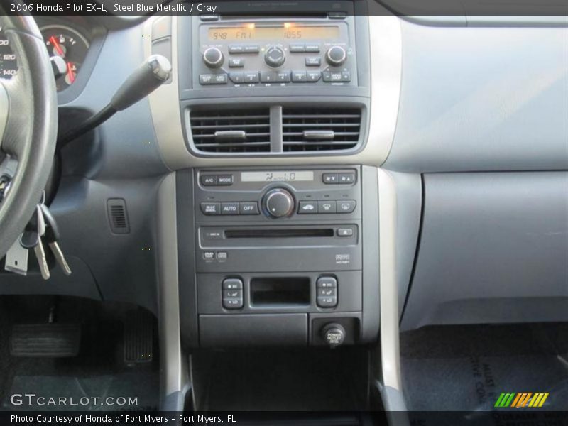 Steel Blue Metallic / Gray 2006 Honda Pilot EX-L