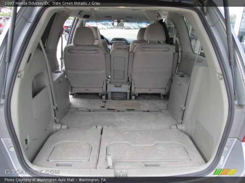 Slate Green Metallic / Gray 2007 Honda Odyssey EX