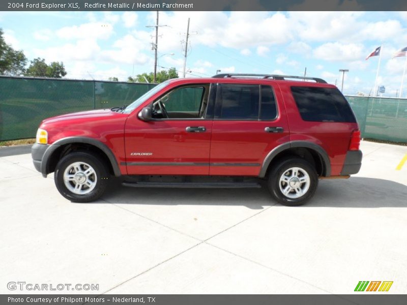  2004 Explorer XLS Redfire Metallic