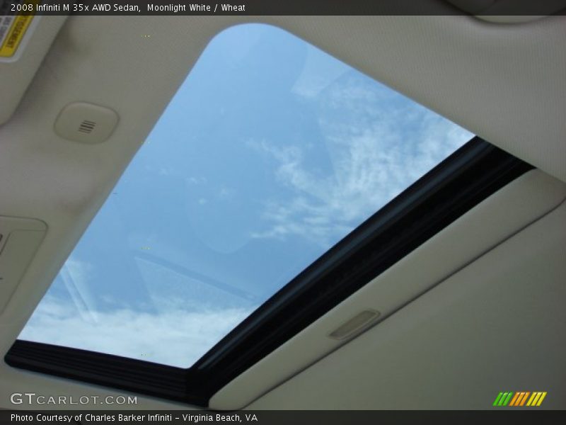 Moonlight White / Wheat 2008 Infiniti M 35x AWD Sedan