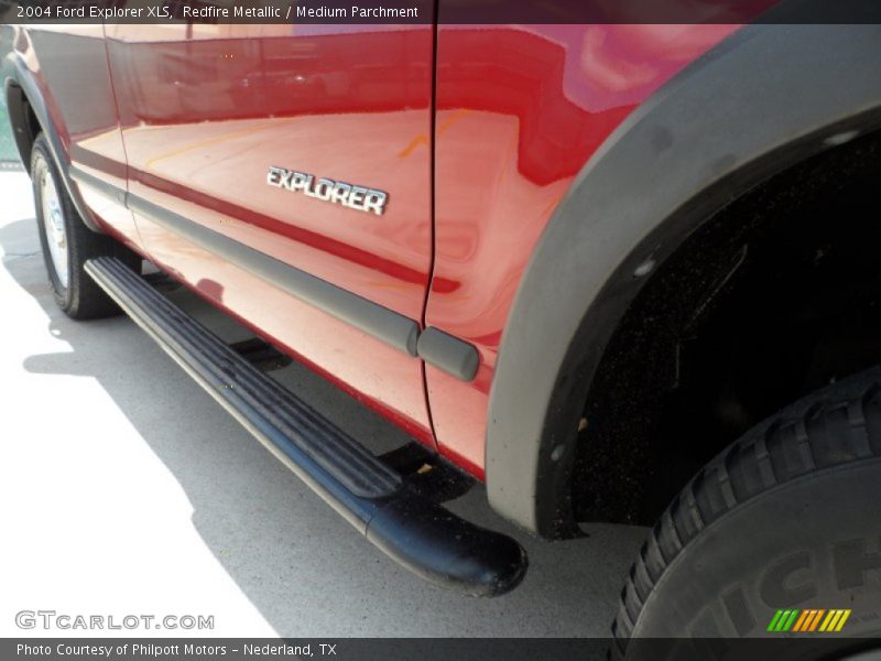 Redfire Metallic / Medium Parchment 2004 Ford Explorer XLS