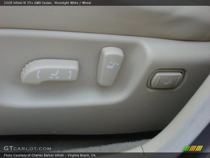 Moonlight White / Wheat 2008 Infiniti M 35x AWD Sedan