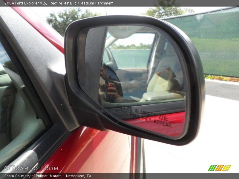 Redfire Metallic / Medium Parchment 2004 Ford Explorer XLS