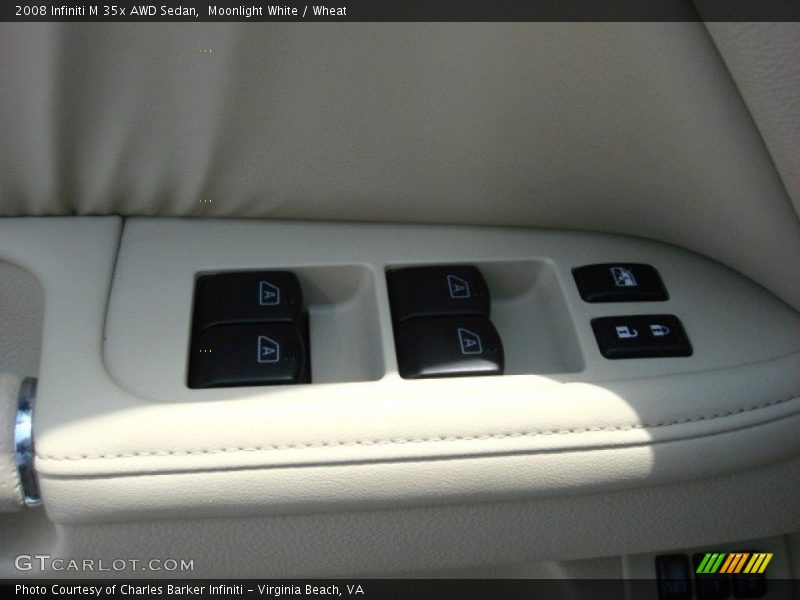 Moonlight White / Wheat 2008 Infiniti M 35x AWD Sedan
