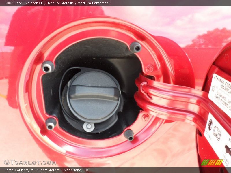 Redfire Metallic / Medium Parchment 2004 Ford Explorer XLS