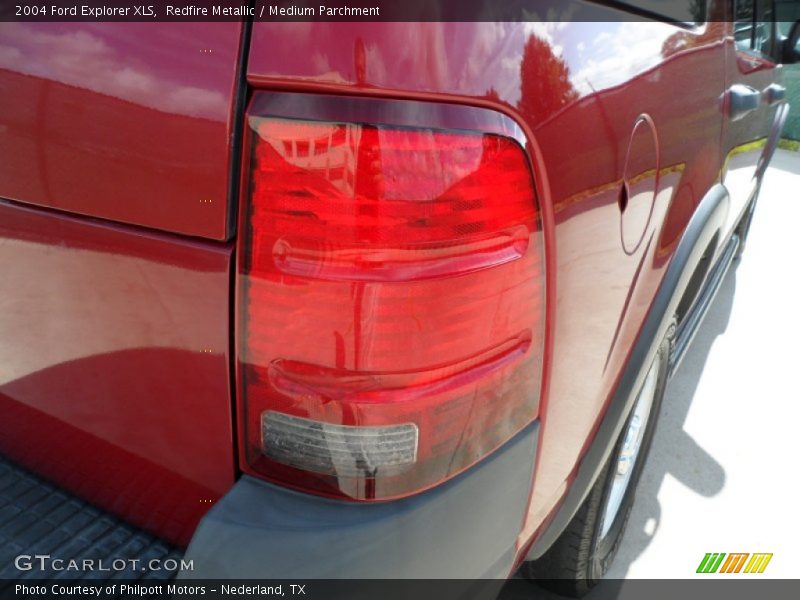 Redfire Metallic / Medium Parchment 2004 Ford Explorer XLS
