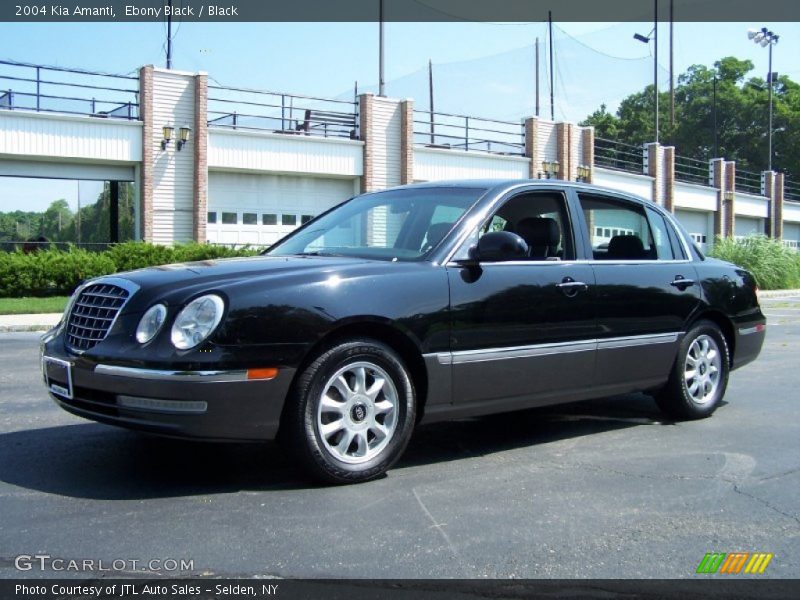 Ebony Black / Black 2004 Kia Amanti