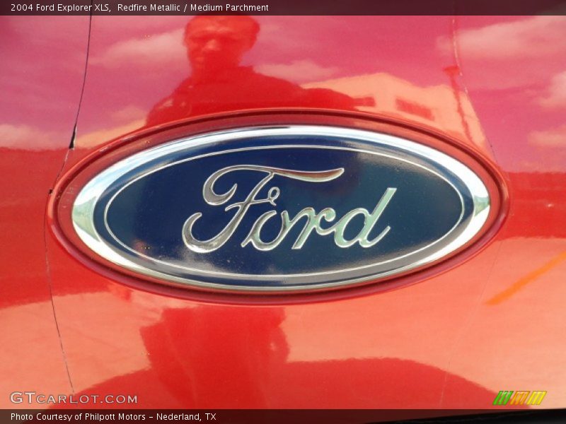 Redfire Metallic / Medium Parchment 2004 Ford Explorer XLS