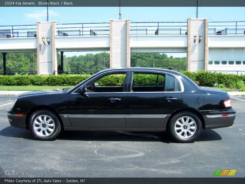 Ebony Black / Black 2004 Kia Amanti