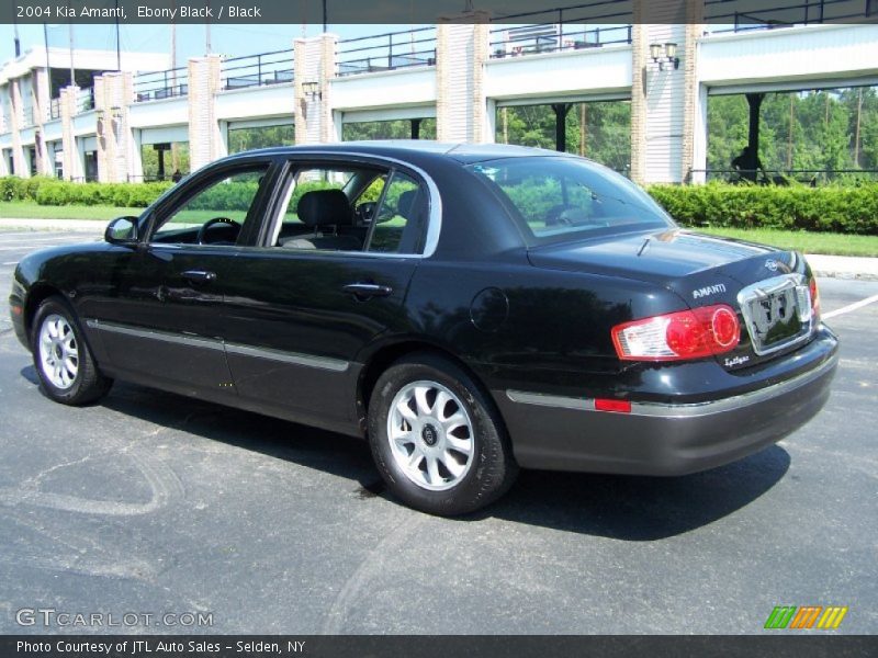 Ebony Black / Black 2004 Kia Amanti