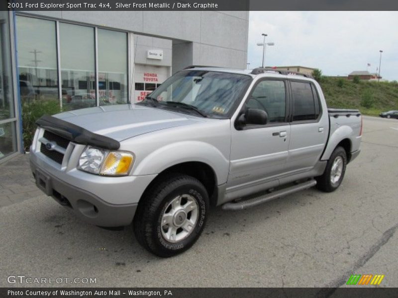 Silver Frost Metallic / Dark Graphite 2001 Ford Explorer Sport Trac 4x4