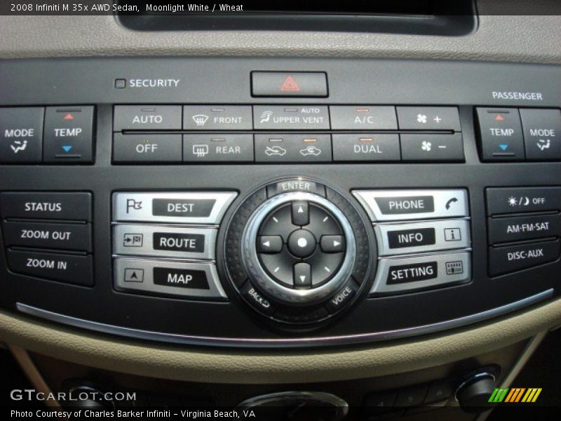 Moonlight White / Wheat 2008 Infiniti M 35x AWD Sedan