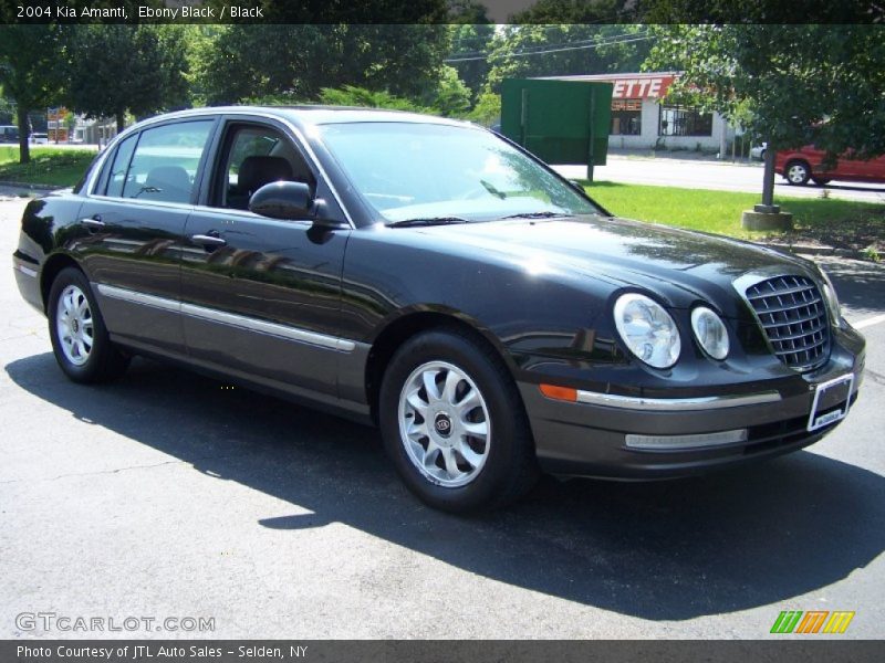 Ebony Black / Black 2004 Kia Amanti