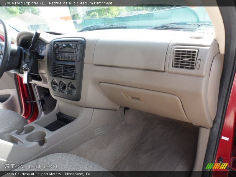 Dashboard of 2004 Explorer XLS