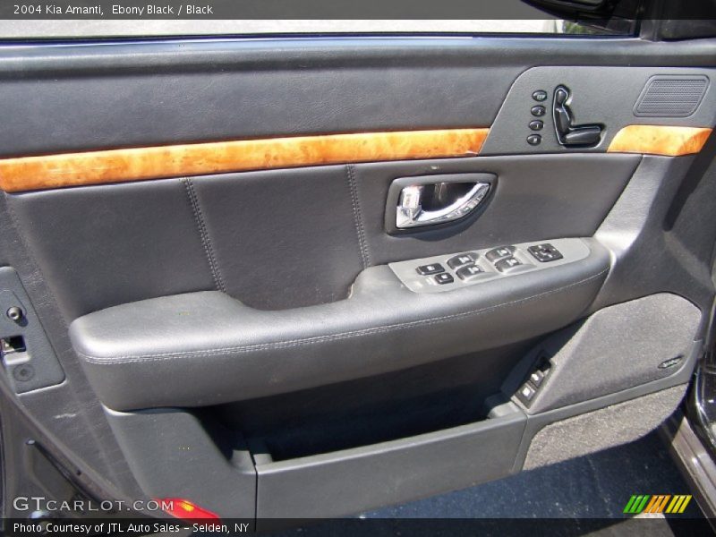 Ebony Black / Black 2004 Kia Amanti