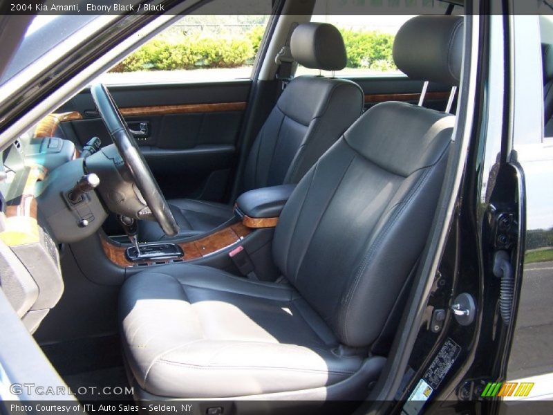 Ebony Black / Black 2004 Kia Amanti