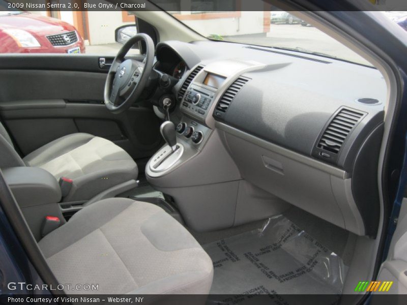 Blue Onyx / Charcoal 2009 Nissan Sentra 2.0