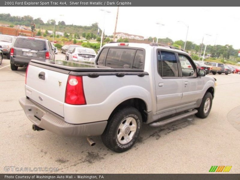 Silver Frost Metallic / Dark Graphite 2001 Ford Explorer Sport Trac 4x4