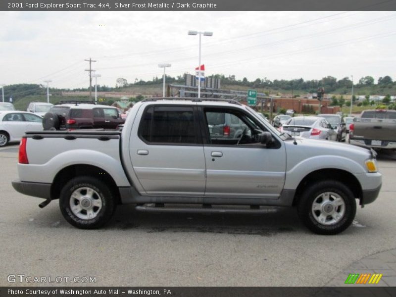 Silver Frost Metallic / Dark Graphite 2001 Ford Explorer Sport Trac 4x4
