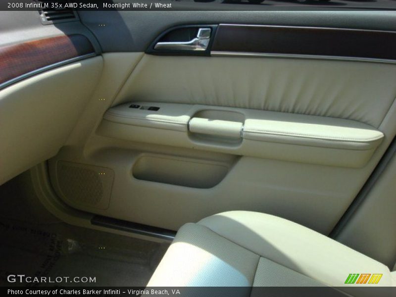 Moonlight White / Wheat 2008 Infiniti M 35x AWD Sedan