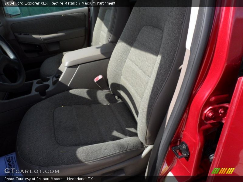 Redfire Metallic / Medium Parchment 2004 Ford Explorer XLS
