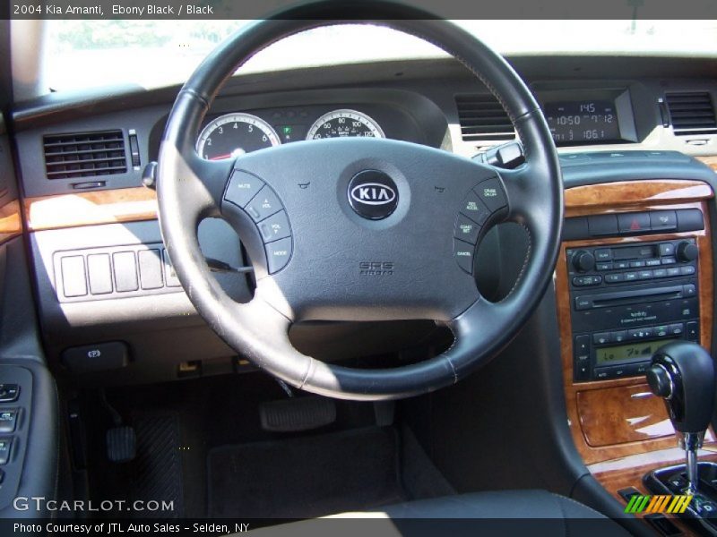 Ebony Black / Black 2004 Kia Amanti