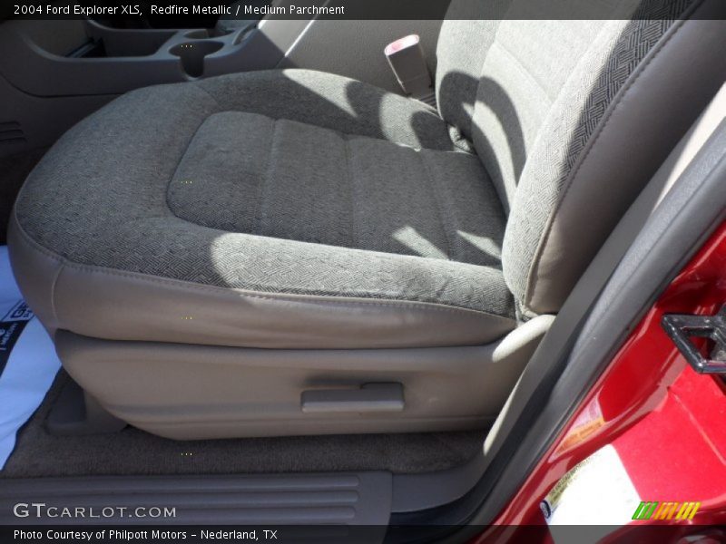 Redfire Metallic / Medium Parchment 2004 Ford Explorer XLS