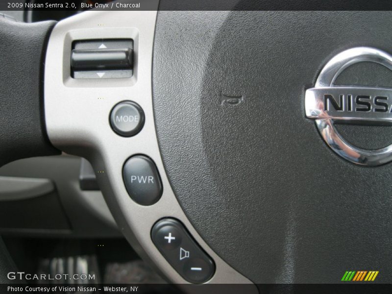 Blue Onyx / Charcoal 2009 Nissan Sentra 2.0