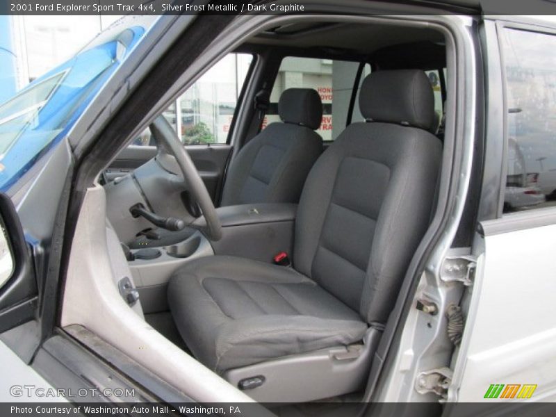 Silver Frost Metallic / Dark Graphite 2001 Ford Explorer Sport Trac 4x4