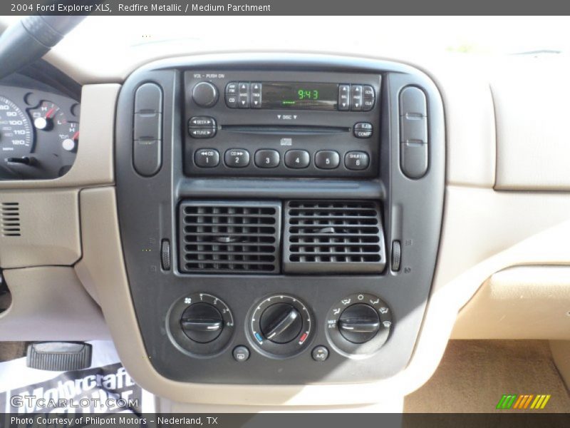 Controls of 2004 Explorer XLS