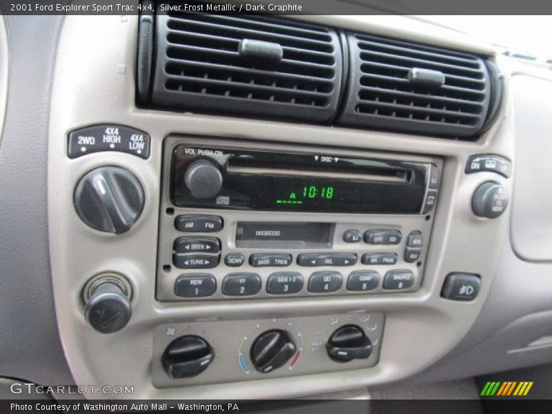 Silver Frost Metallic / Dark Graphite 2001 Ford Explorer Sport Trac 4x4