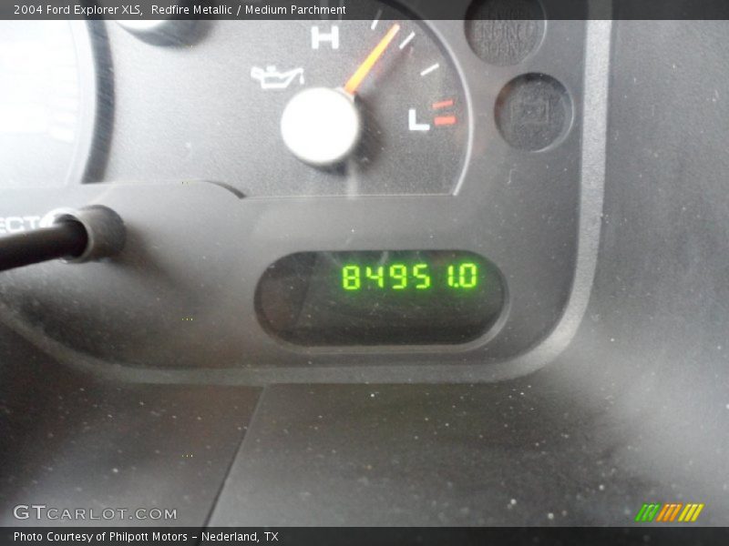 Redfire Metallic / Medium Parchment 2004 Ford Explorer XLS
