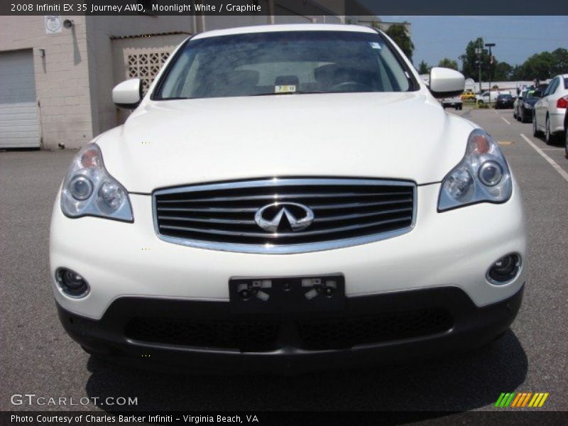 Moonlight White / Graphite 2008 Infiniti EX 35 Journey AWD