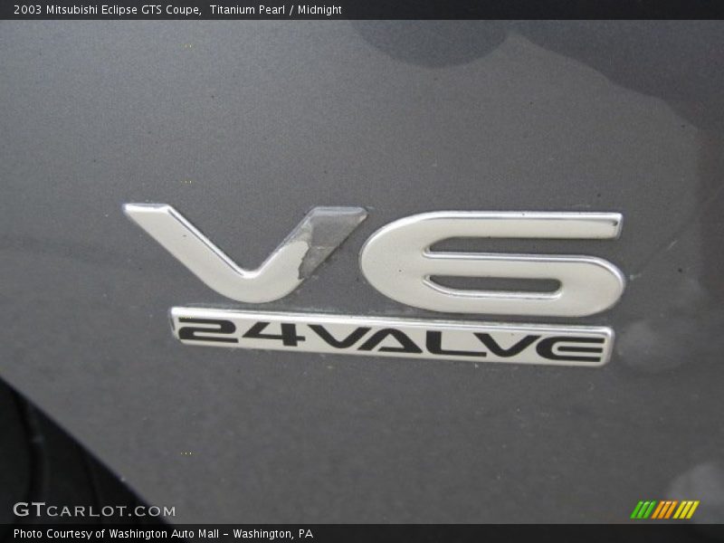 Titanium Pearl / Midnight 2003 Mitsubishi Eclipse GTS Coupe