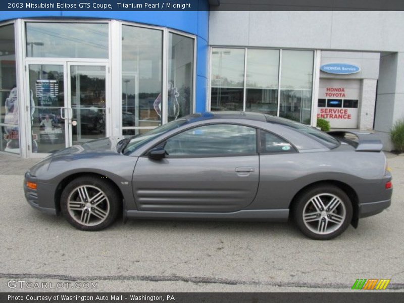 Titanium Pearl / Midnight 2003 Mitsubishi Eclipse GTS Coupe