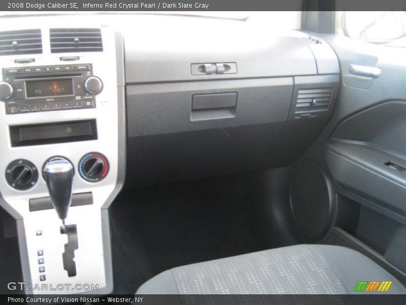 Inferno Red Crystal Pearl / Dark Slate Gray 2008 Dodge Caliber SE